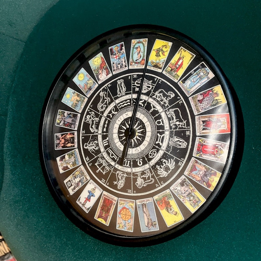 Tarot Wall Clock